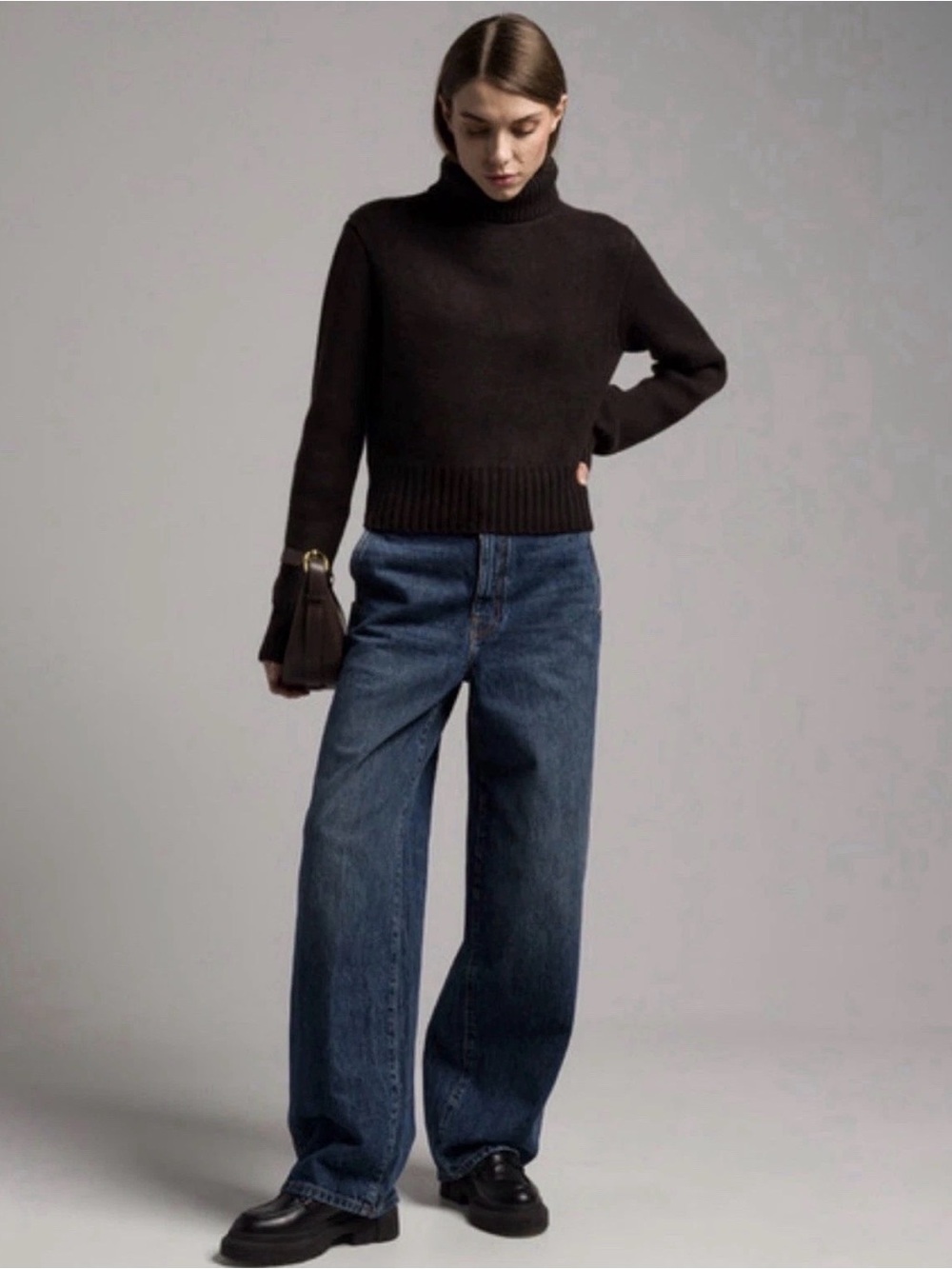 Sz27 KHAITE Bacall Wide-Leg Jeans